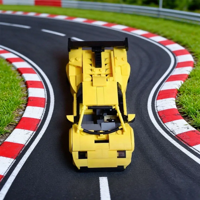 MOC-55126 Track Racing GTR Sports Car Building Blocks City Racing Model 392PCS Birthday Gift Christmas Toy