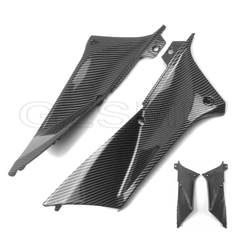 

Motorcycle Carbon Fibre Pattern Side Panel Air Duct Cover Fairing fit For Yamaha YZF R1 2002 2003