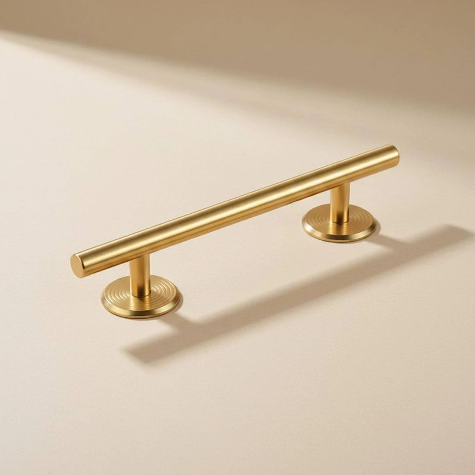 Bar Handle Aluminum Alloy Door Handle Cabinet Pull Adhesive Backed Home Hardware Easy Install