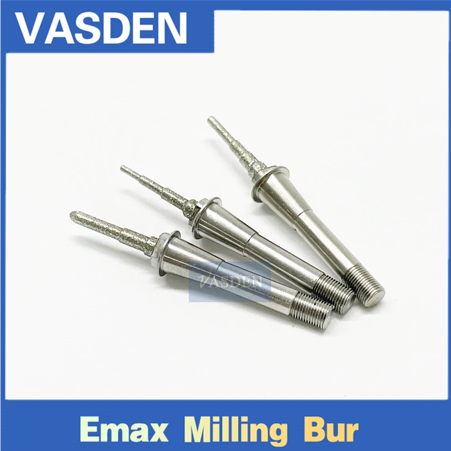 Dental Sirona MCXL Milling Burs For Dental Lab Material Glass Ceramic Emax LIthium Disilicate Grinding Coating Bur 1.0 1.3 1.8