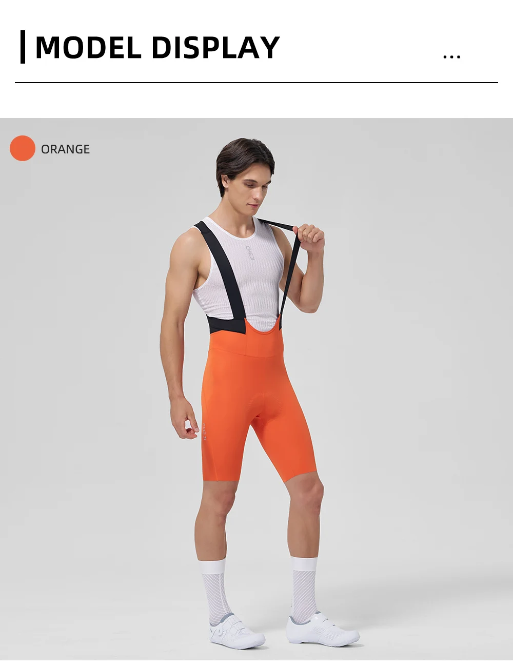 Cheji Herren-Radlerhose Schnelltrocknend Atmungsaktiv Nahtlos Verarbeitet mit Belgischem Schaumstoffpolster für Komfortables 6-Stunden-Fahren – Detail 6