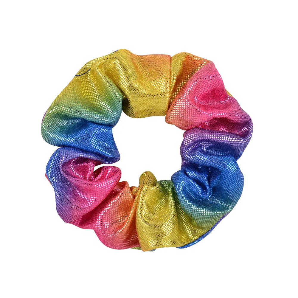 10 stücke glänzende metallische Haar gummis Haar Meerjungfrau Gummibänder Haar bänder Haar gummi Pferdes chwanz Halter Zubehör für Frauen Mädchen – Detail 23