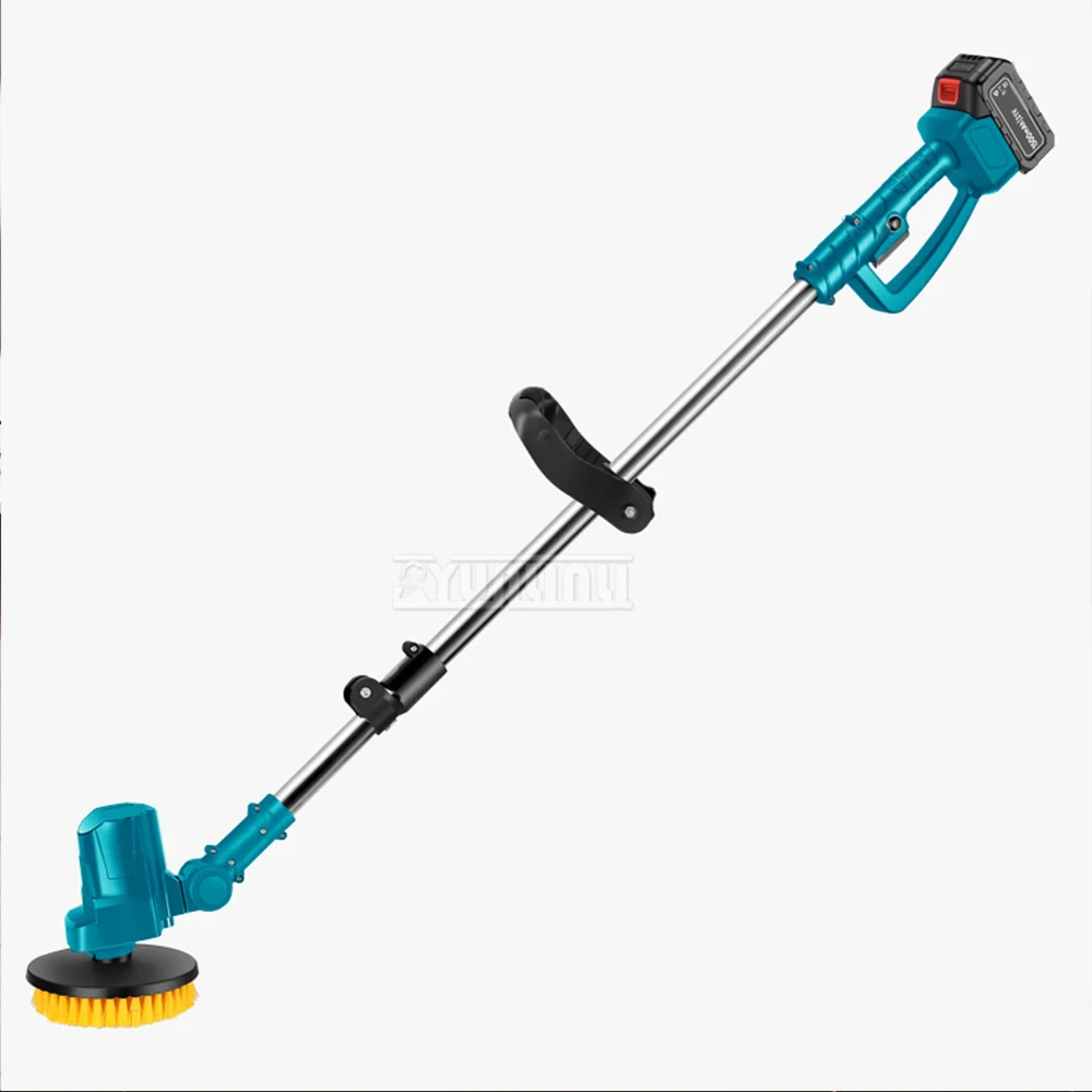 قابل للسحب فرشاة كنس كهربائية الحمام ساحة تنظيف فرشاة تلميع حديقة المنزل Produtos De Limpeza Para Casa