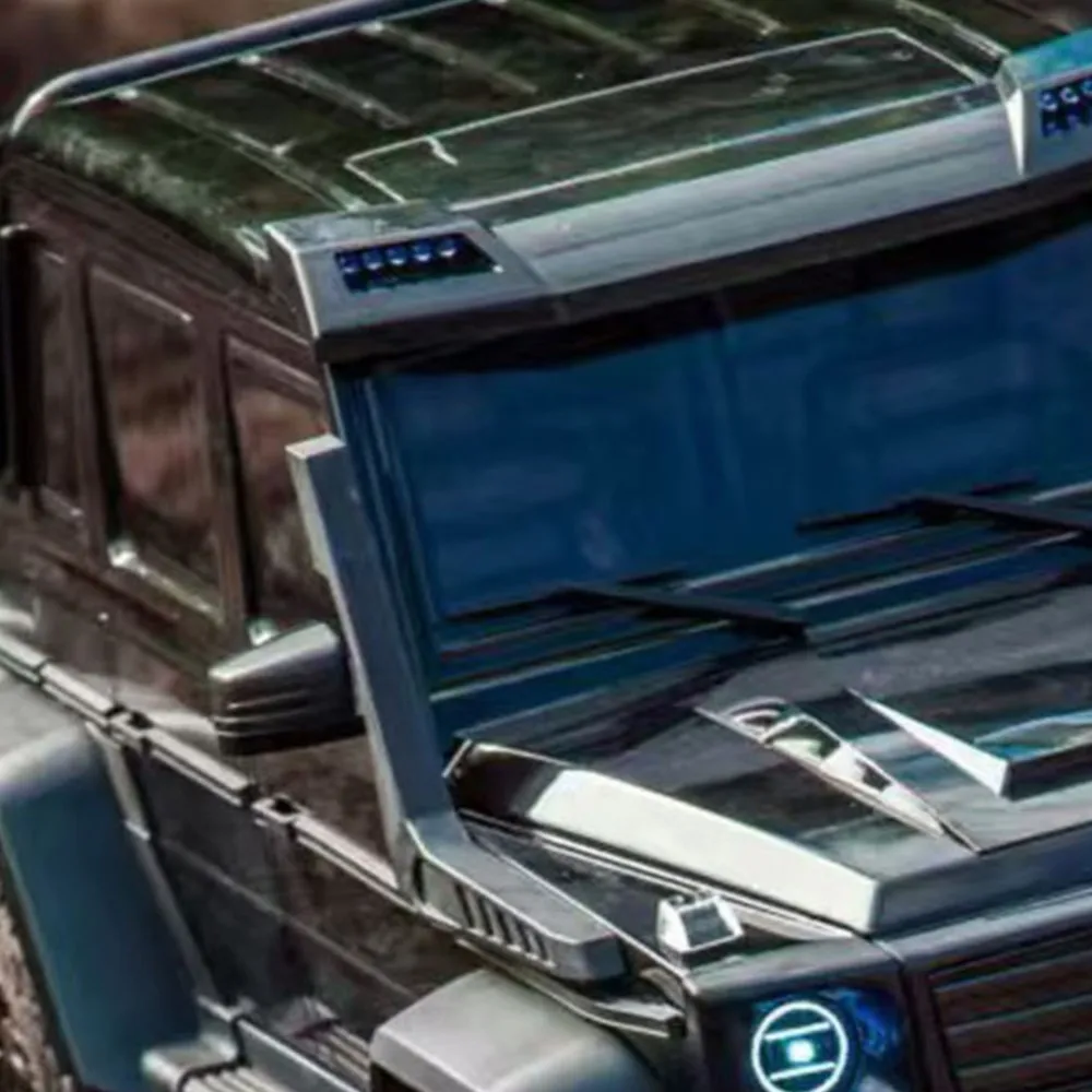 

TRACTION HOBBY 1/8 KM6 6WD Radio Controlled Off Road Car Vehicle 2Speeed Axel Locks 775 Brushed Motor RC Electric Model Cars Toy