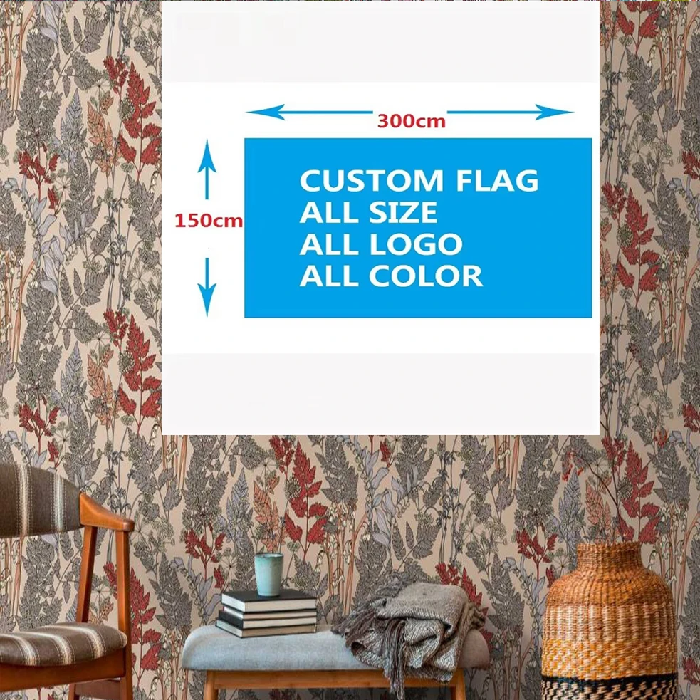 single sided Polyester we design any logo any color Custom history business hobby sport 10’x5’ gift flag banner