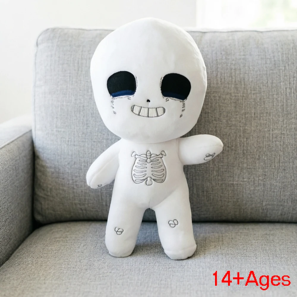 Game UNDERTALE Killer Sans Cosplay Doll Cartoon Plush Stuffed Cotton Doll Adult Collectible Room Decoration