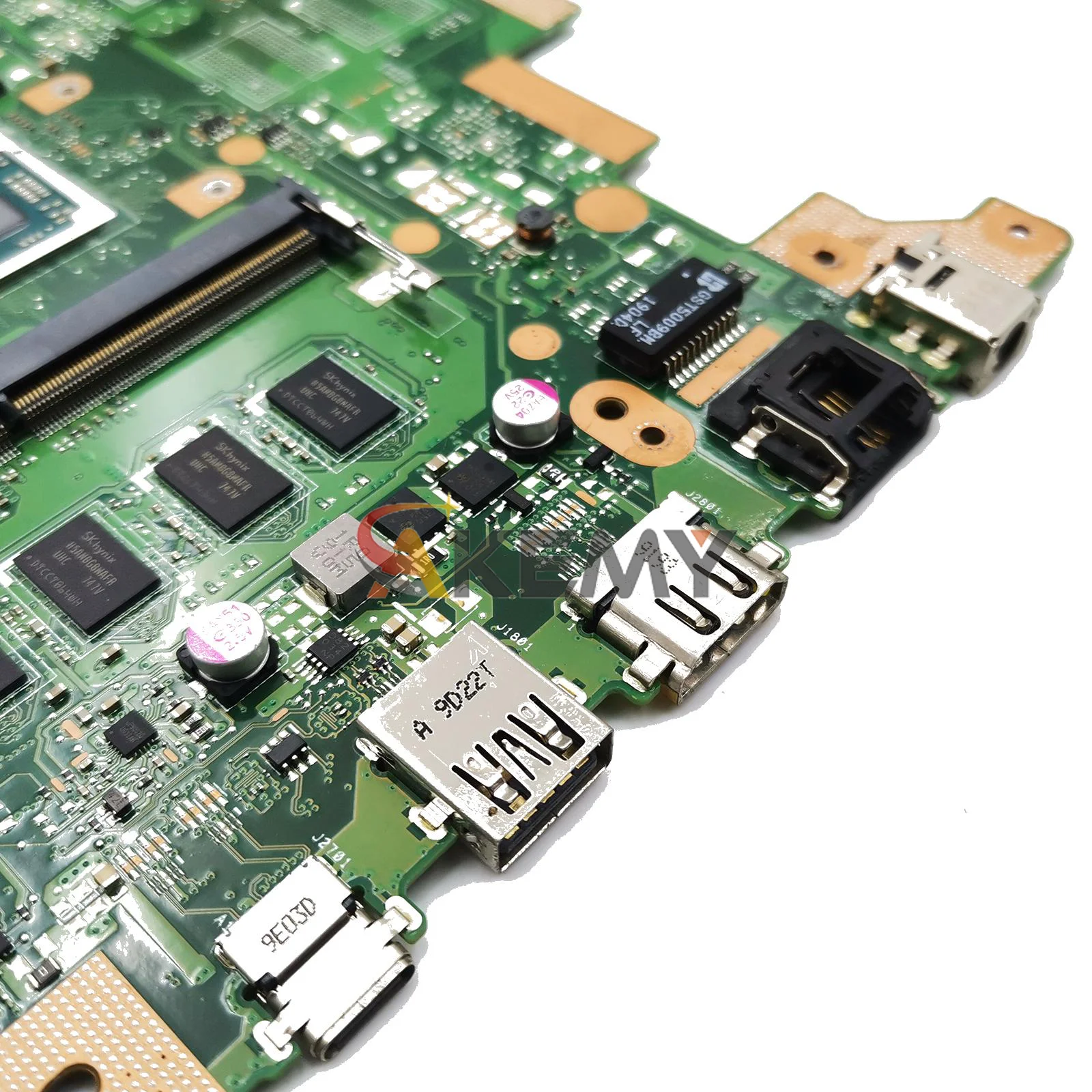 Placa base para ordenador portátil X505ZA para ASUS VivoBook X505Z F505Z X505ZA A505Z K505Z RX505Z placa base con CPU R3 R5 R7 100% pruebas OK stk