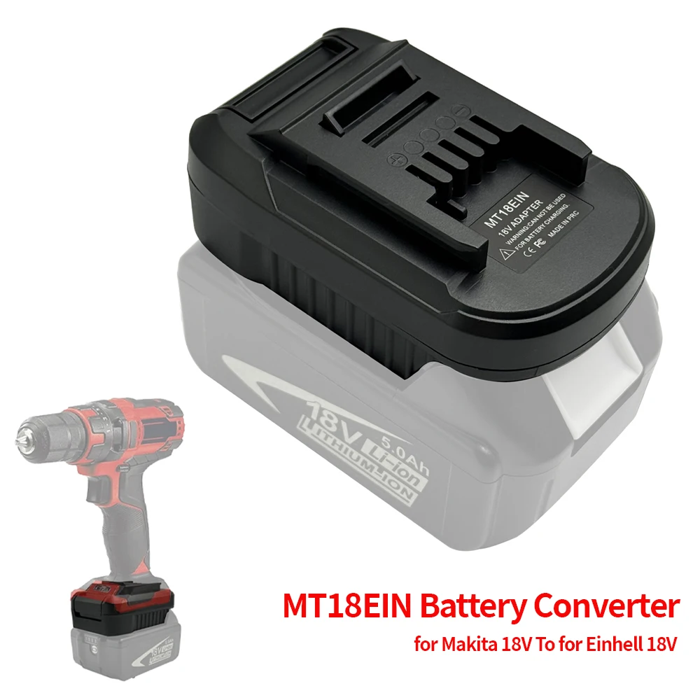 For Makita 18V Li-ion Battery Convert to for Einhell Electric Power Tool MT18EIN Battery Adapter For Makita BL1830 BL1850 BL1860