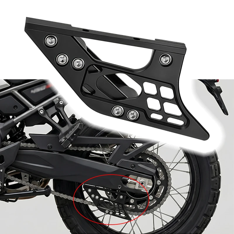 Protector de Cadena y Guía Deslizante para Basculante de Motocicleta CFMOTO 450MT MT450 CF 450 MT 450MT 2024 2025 2026
