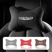 Car Suede Headrest Neck Support Auto Seat Accessories For Chrysler 300c 200 Pacifica Phev Voyager Sebring Aspen PT Cruiser Airfl