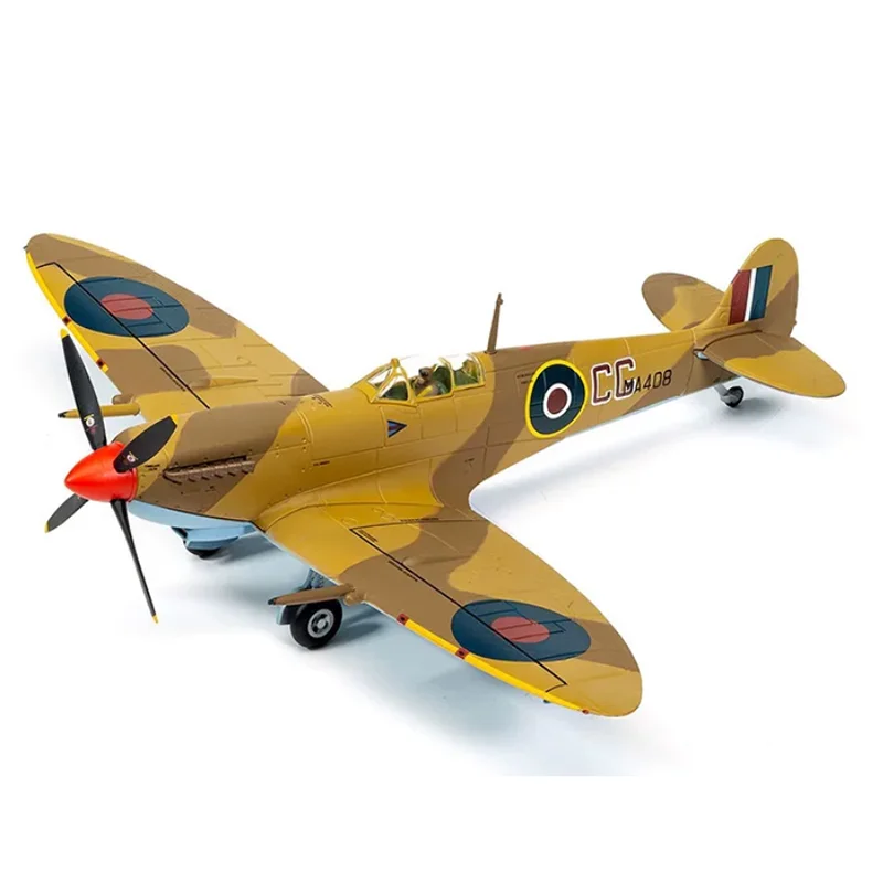 1/72 Scale Supermarine Spitfire Fighter MkIXc "Husky Operation" 1943 Die-cast Alloy Aircraft Model Collectible Decorative Item