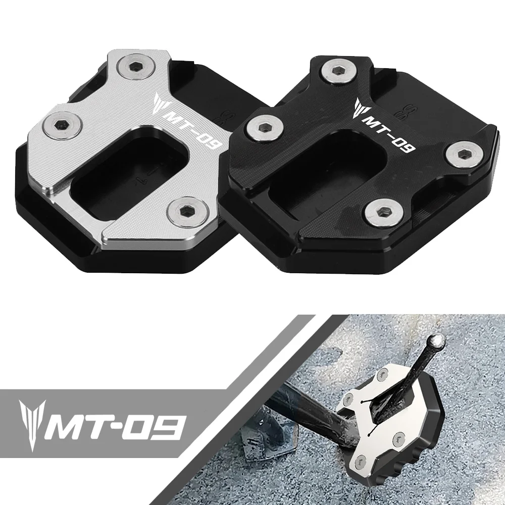 

XSR900 MT09 2024 2025 Motorcycles Accessories Kickstand Extension Side Stand Plate Enlarger For Yamaha TRACER 9 GT 21 2022 2023