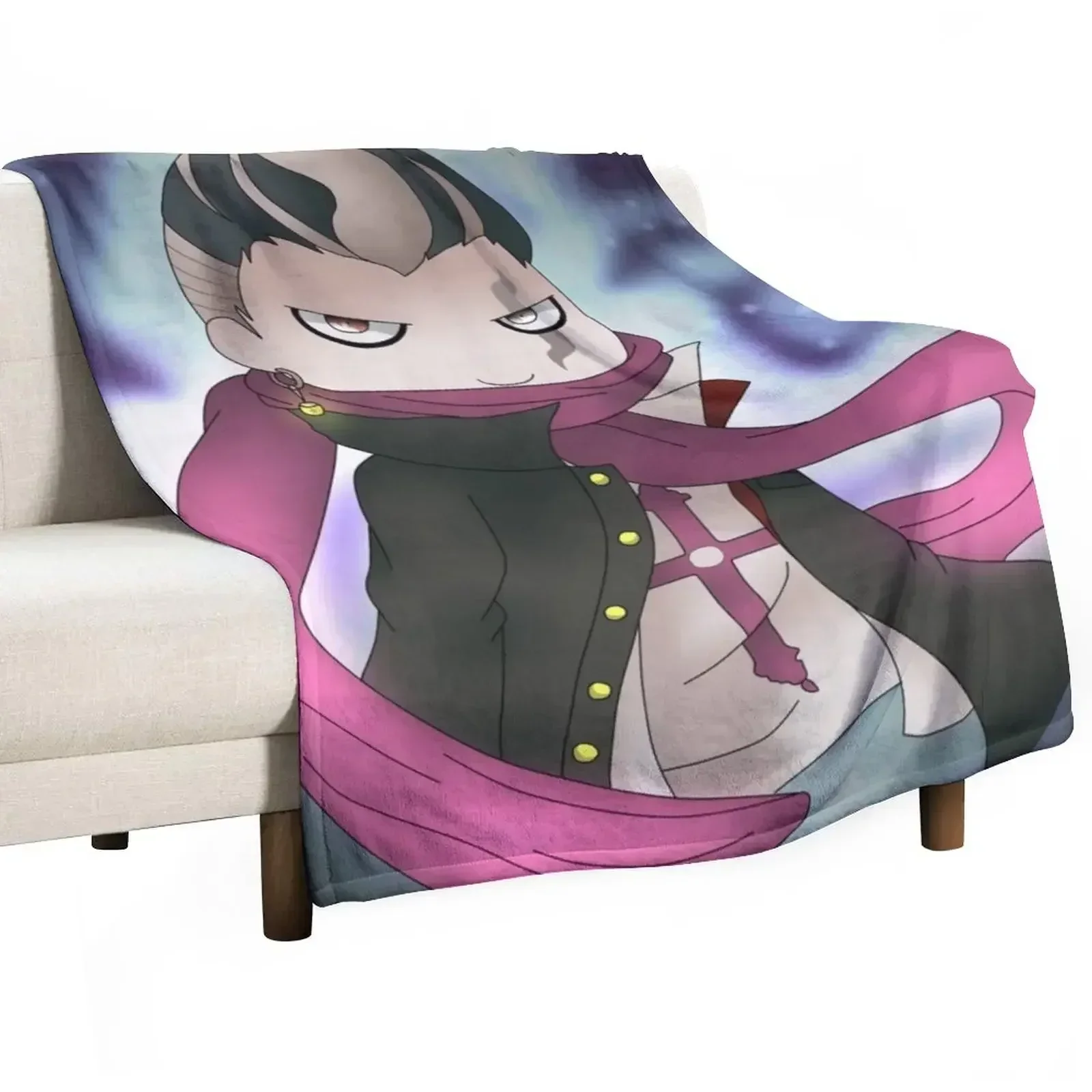 

Gundham Tanaka Throw Blanket Reusable Durable Soft Blanket for All Seasons