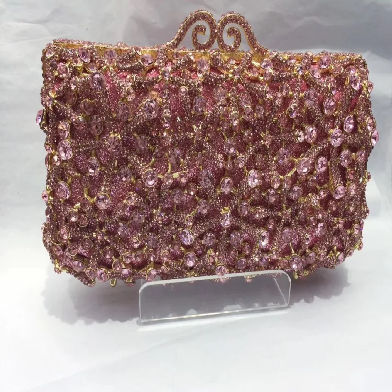 

Starfish Diamond Dinner Empty Metal Hard Box Crystal Bag Banquet Dress Clutch Women's Bag Sac De Marque Luxe Femme Handbag Woman