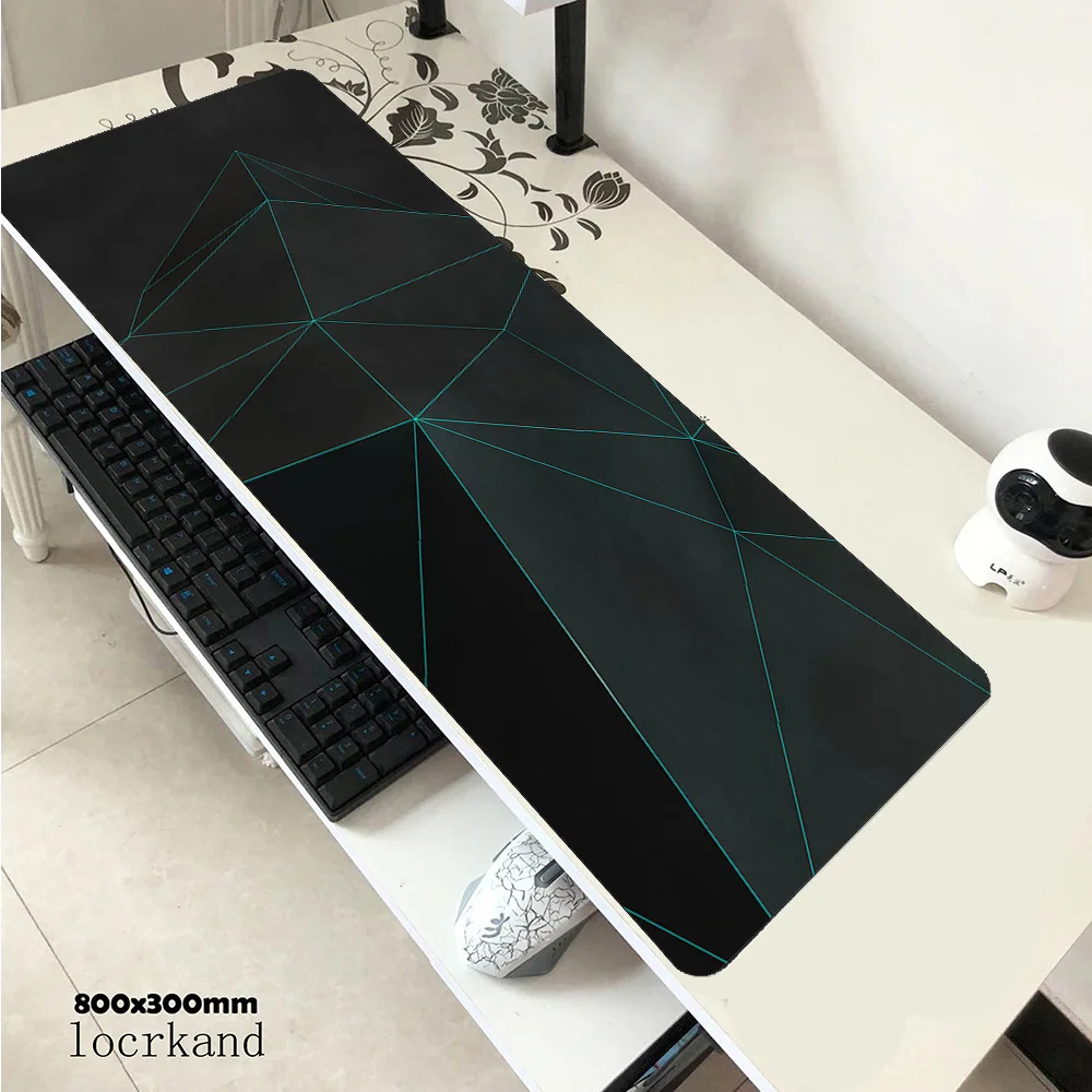 Lines Mouse Pad Gamer Simple 2D Gaming Mousepad 700x300x4mm Notbook Desk Mat Red Padmouse Games Gamer Mats Gamepad