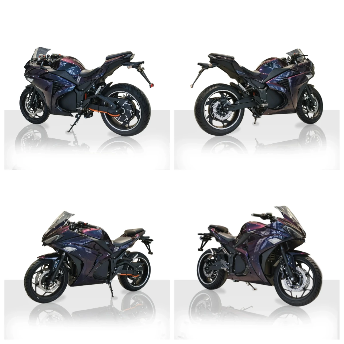 

STLF Luyuan мотоцикл Бесщеточный двигатель для взрослых Электрический мотоцикл Высокоскоростной 130KPH Уличный легальный гоночный велосипед Электрический внедорожный мо