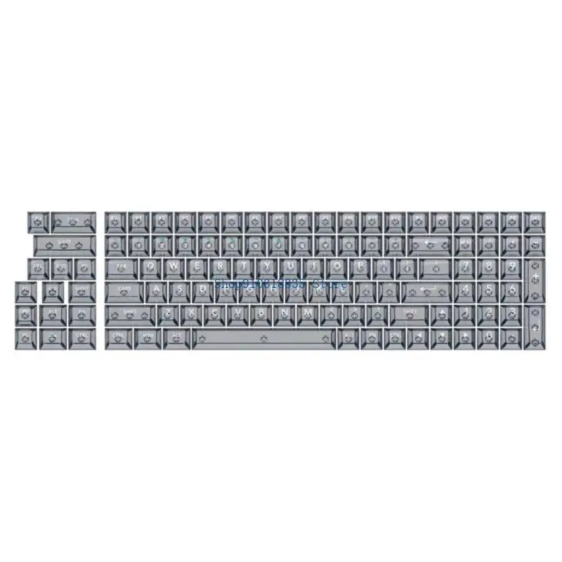  Improve Keyboard Aesthetics 115Key Clear Keycaps for Mechanical Keyboards