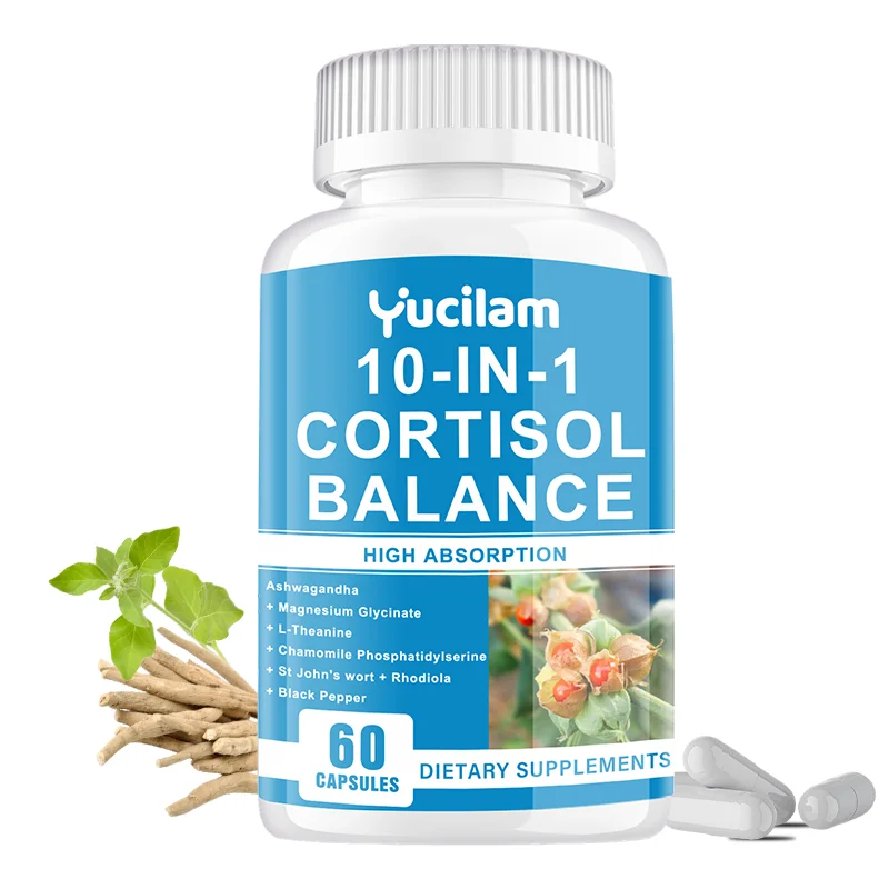 

Капсулы Cortisol Health 10-В-1 — для снятия стресса, остатка реакции Cortisol, расслабления тела и разума, способствующего глубокого сна
