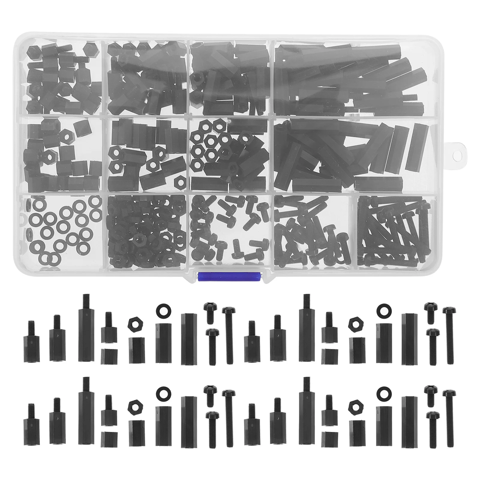 

1Set Nylon Hex Standoff Set Male Female Spacers M3 Threaded Pillar Durable Pcb Mounting Screws Nuts Standoff Pcb Standoffs