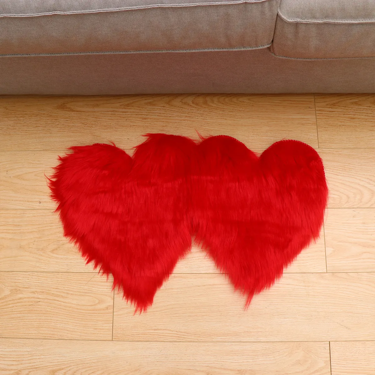 

Коврик в форме сердца, противоскользящий, супервпитывающий, быстросохнущий, для ванной, гостиной, спальни, прихожей, дома, красный