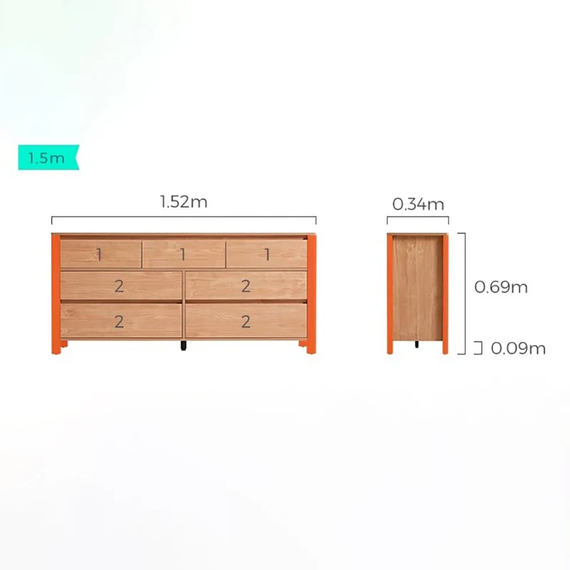 Nordic Modern Tv Stand Hidden Handle Simple Drawer Tv Cabinet Minimalist Glamour Rack Para Tv Para Sala De Estar Furniture