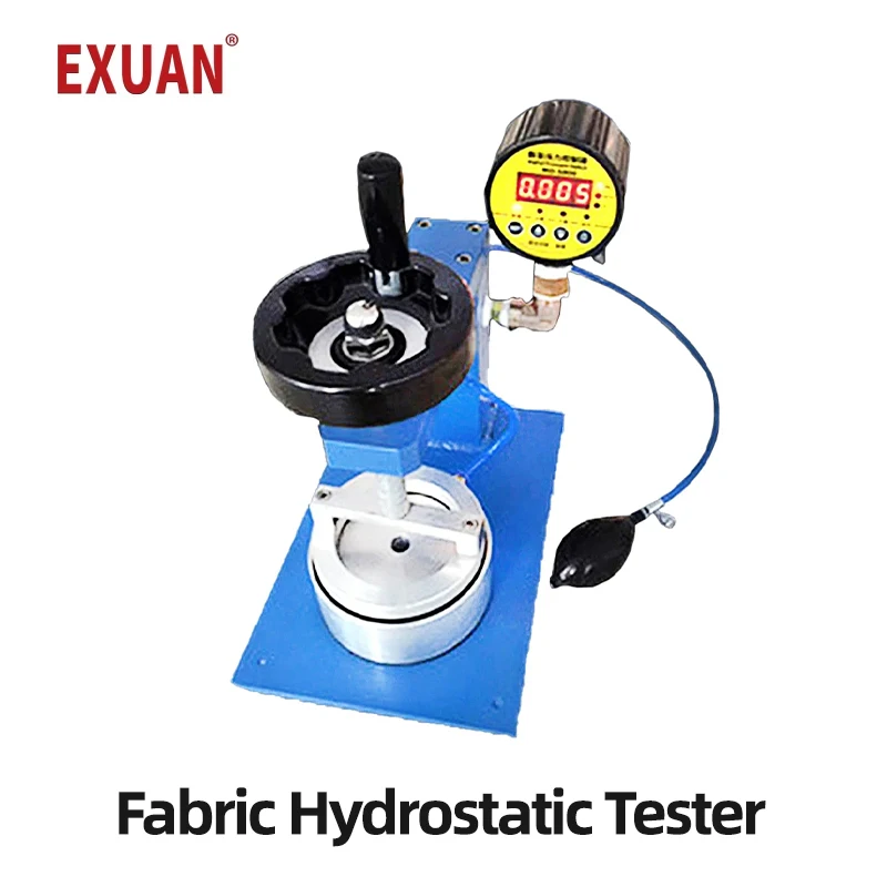 Textile fabric Hydrostatic Pressure Tester Plastic Bags Garments Tents Raincoat Waterproof Testing Machine