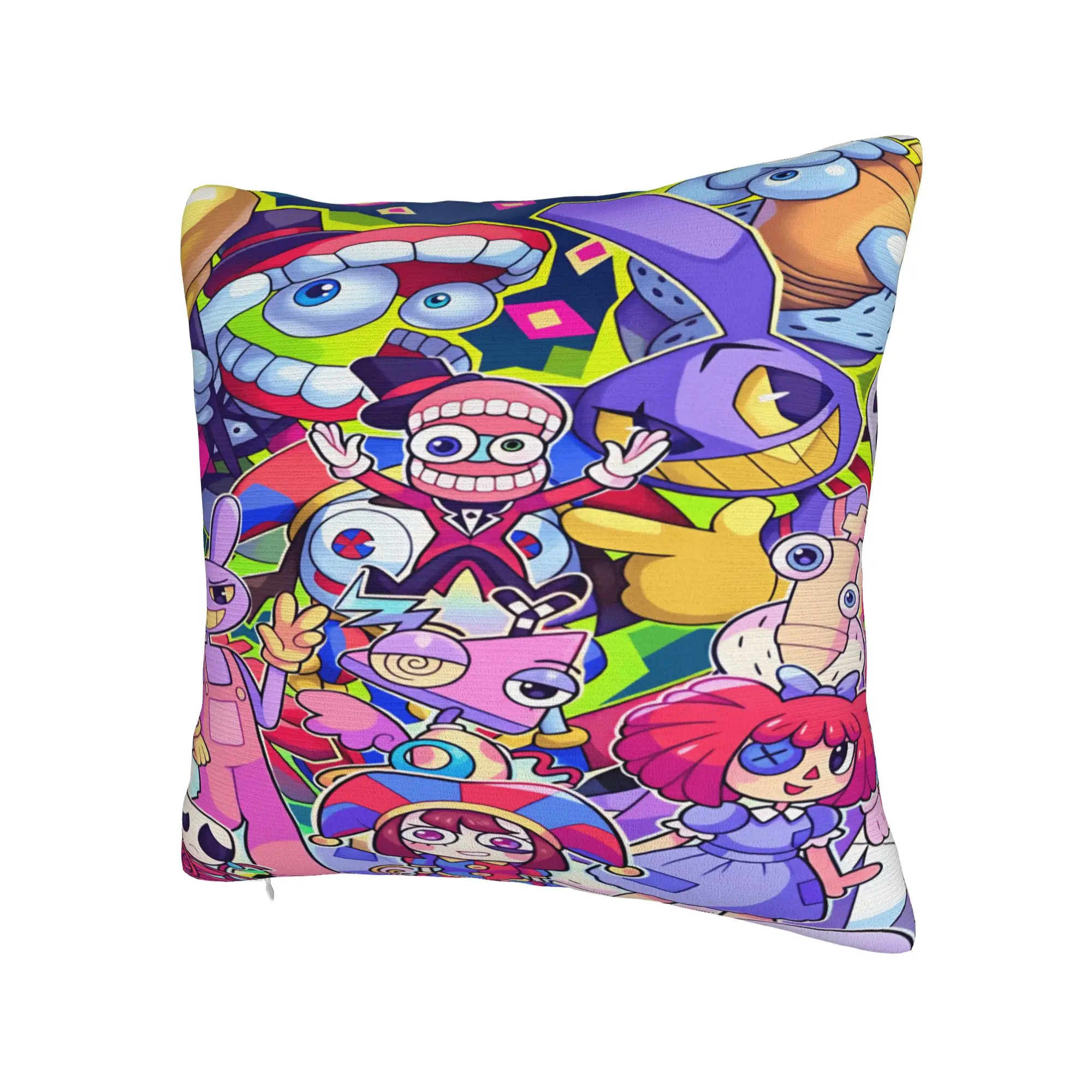 A-Amazing D-Digital C-Circus T-TADC Pillow Case  Vintage Pillow Cover Soft Pillowcases For Living Room Bed Chair