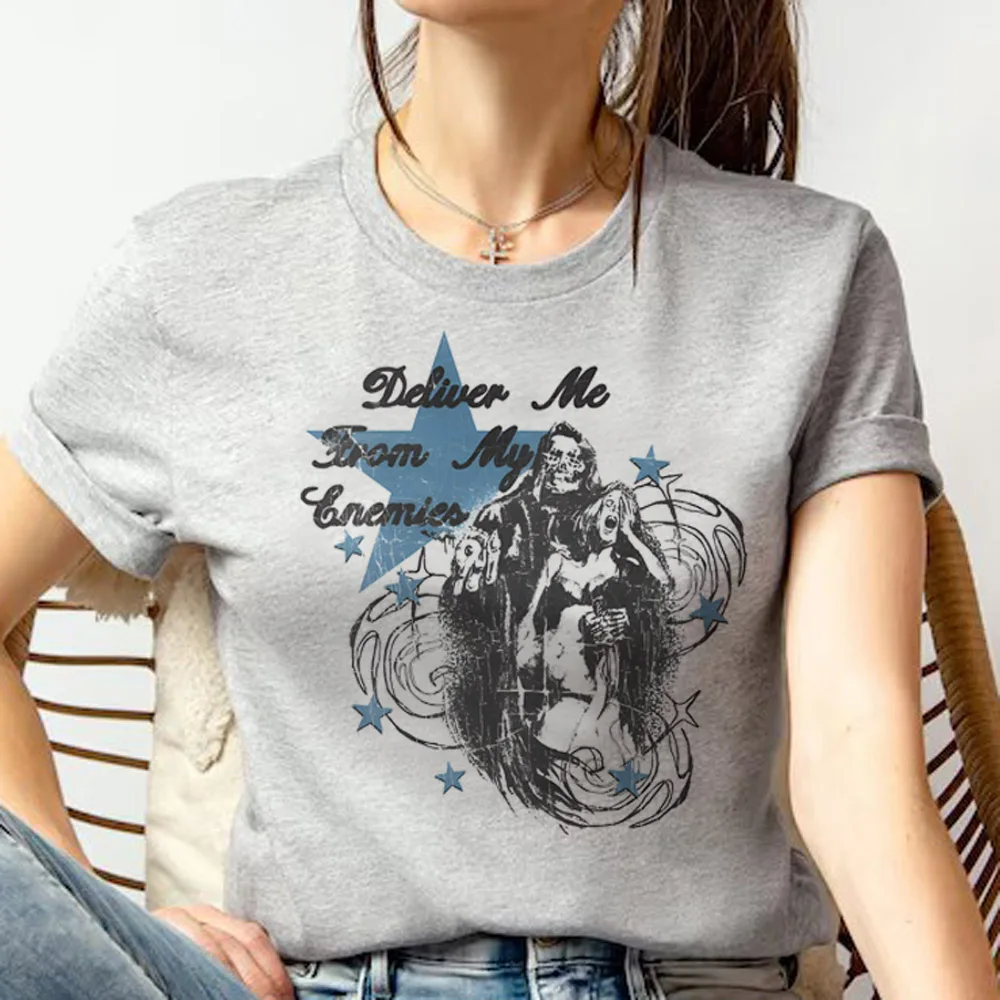 

Y2k Harajuku Tee women anime designer manga t shirt girl Japanese clothes