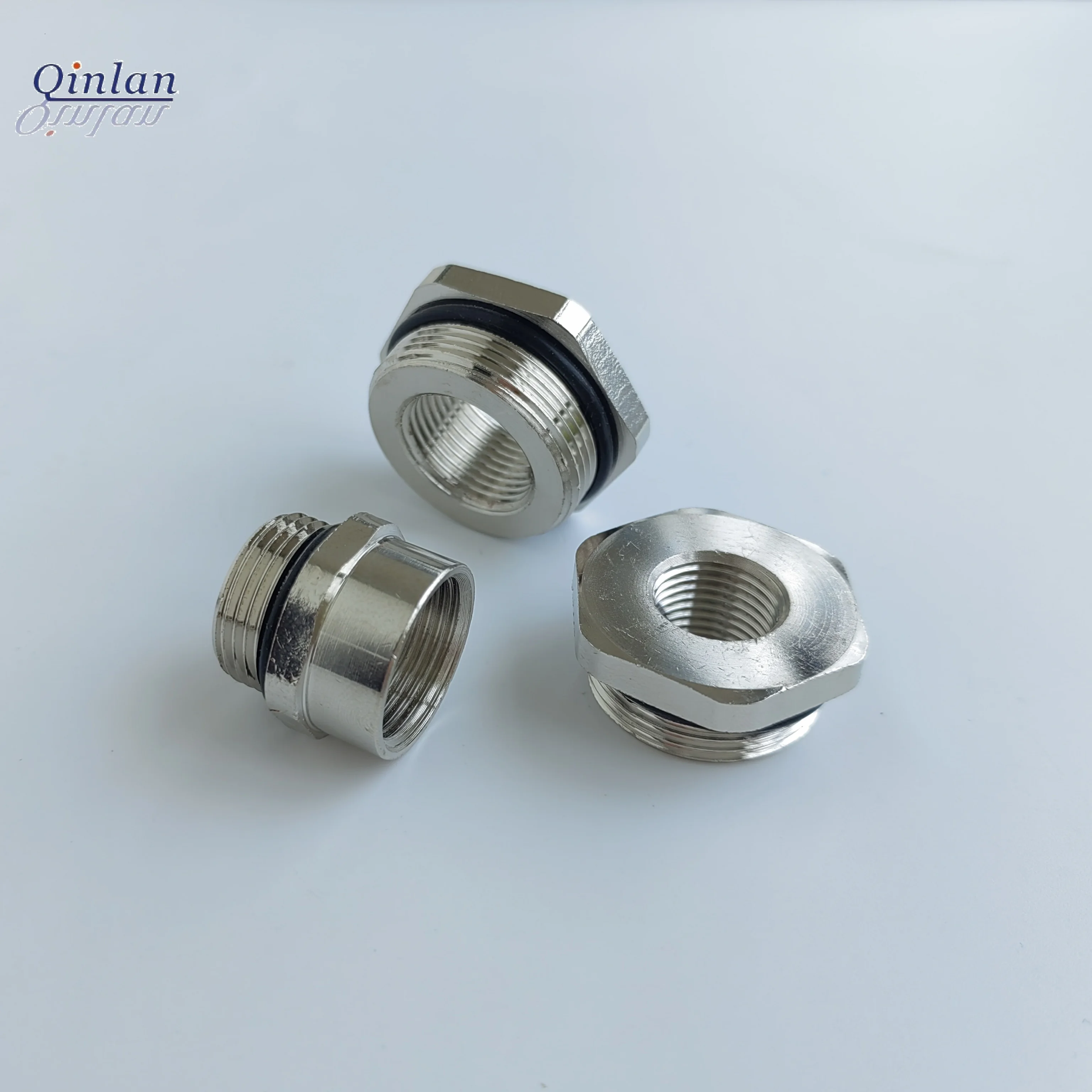 M12 M16 M20 M24 M30 M36 M40 M50 M64 Metal Metric Thread Adaptor Male And Female Thread Reducer Connector