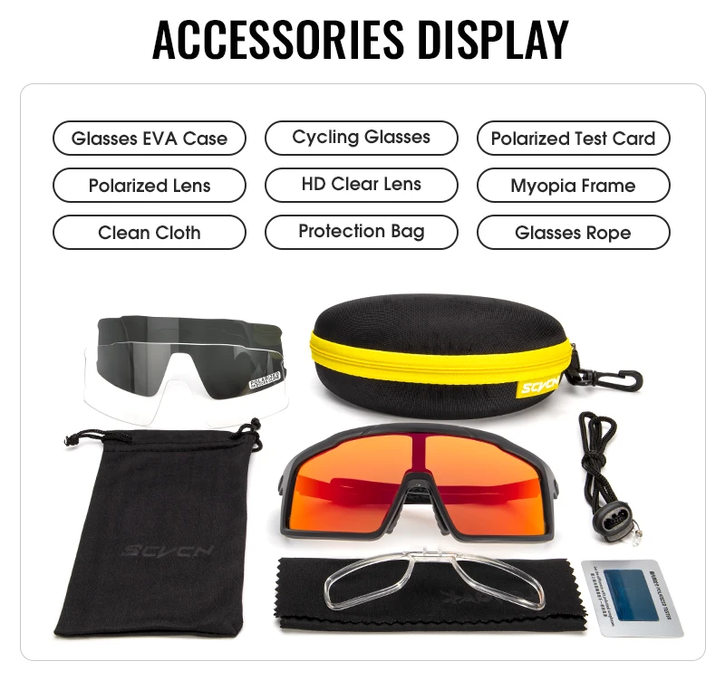 Photochrome Radfahren Gläser Outdoor Sport Polarisierte Fahrrad Sonnenbrille Männer MTB Radfahren Sonnenbrille Frauen Straße Fahrrad Brille – Detail 19