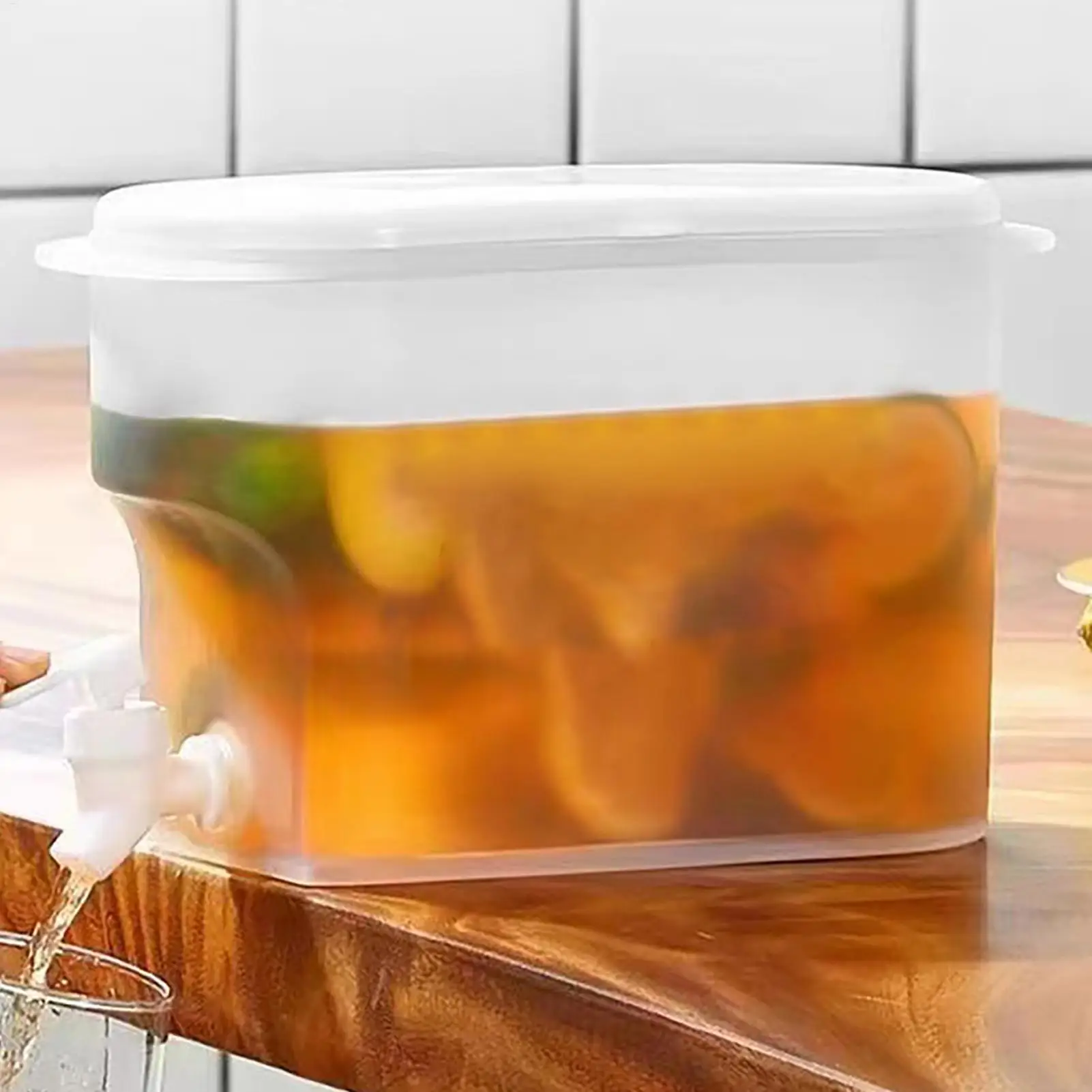 غلاية ماء بارد مع صنبور موزع المشروبات 2.8L WaterJug عصير الليمون حاوية إبريق الماء لثلاجة المطبخ