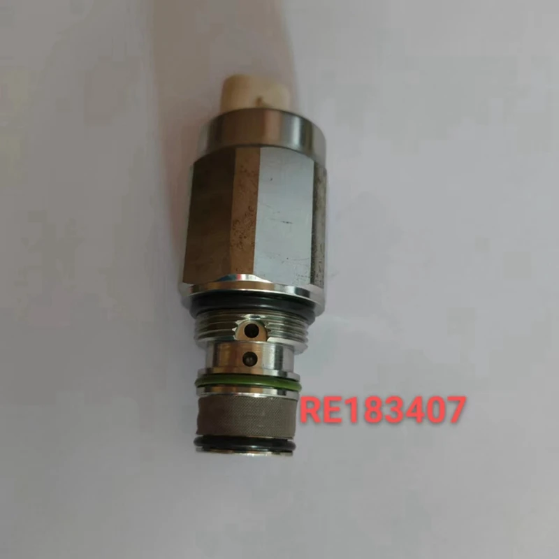 2X RE183407 Hydraulic Solenoid Valve For John Deere 7130 7185J 7195J 7200R 7205J 7210J 7210R