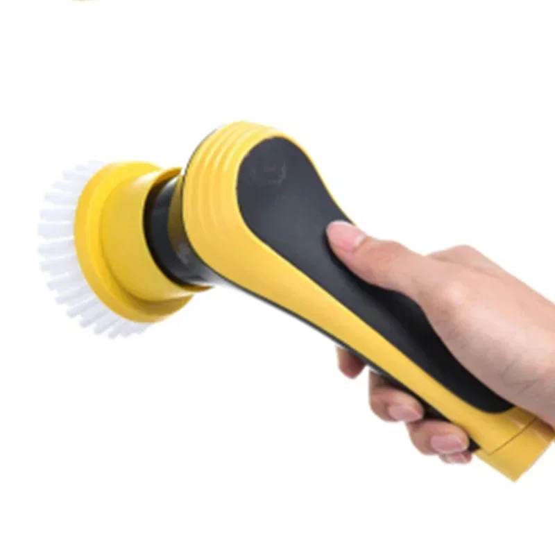 Desktop 220v sem fio escova de limpeza elétrica do agregado familiar banheiro carregamento sem fio escova de limpeza rotativa piso vidro wi