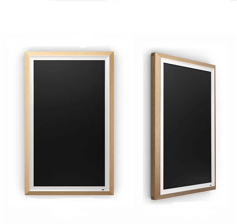 

32-inch Wall-mounted Digital Photo Frame Smart Advertising Machine Digital Electronic Art Lcd Screen Wooden Picture Frame BOE 32