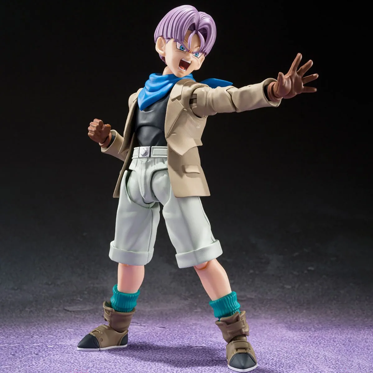 100% oryginał w magazynie Bandai Spirits S.H.Figuarts Dragon Ball GT Trunks Anime rysunek kolekcja figurek seria modeli zabawek