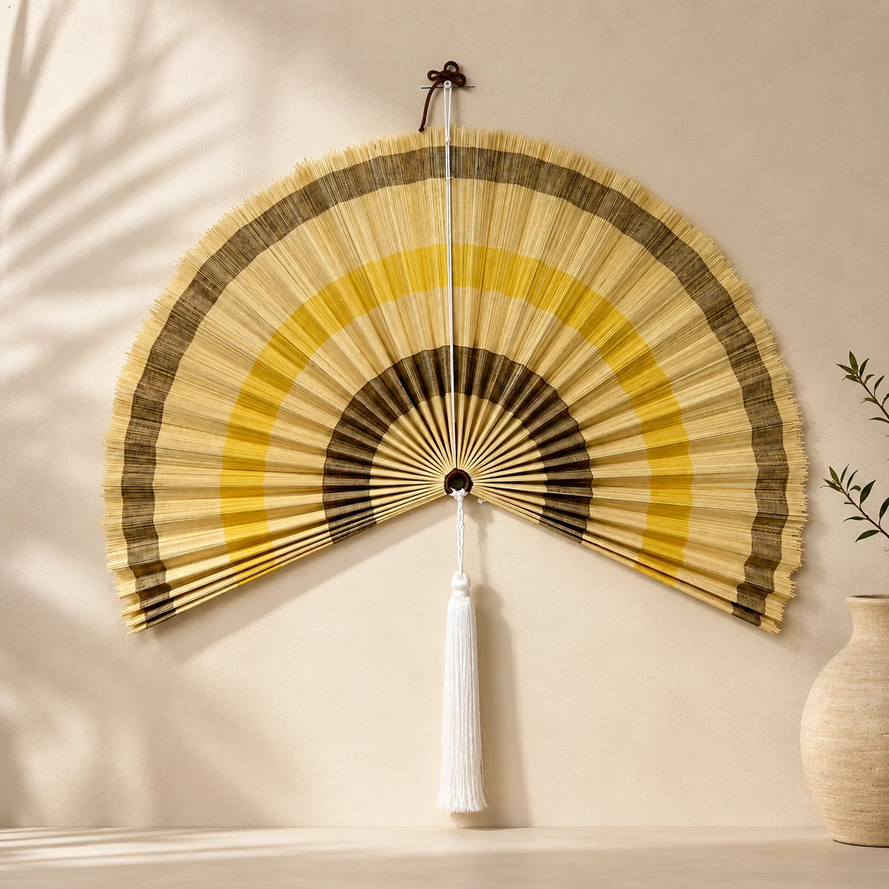 LargeHandmade Natural Bamboo F - Interior Design Home Decor recension och pris