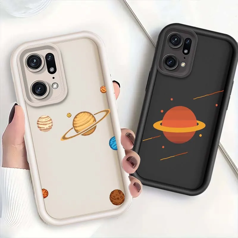 Fashion Cartoon Art Cover For OPPO A58 A77 A77s A57e A57s A57 A55 A53s A53 Pro 4G Eye Ladder Phone Case