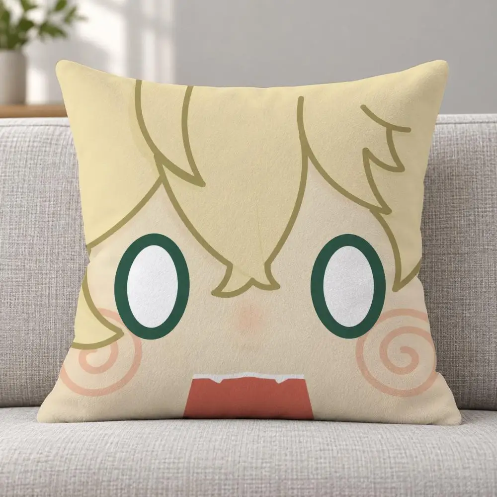 Anime Action T-Tokyo Revengers Cushion Cover Soft Plush Decorative Sofa Bedroom Living Room Car Dorm Home Decor Gift