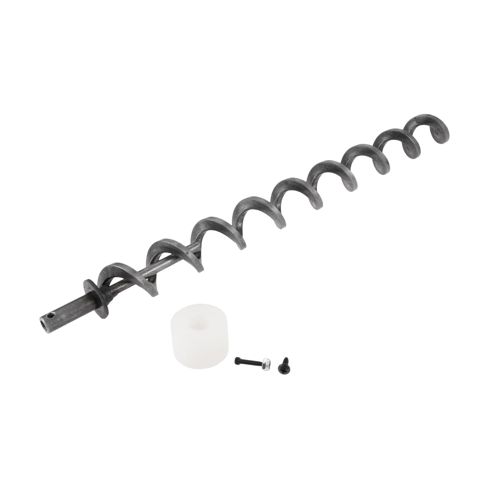 Auger Shaft Push Rod and Auger Motor Brushing Fit for Traeger & Camp Chef Grill with 74072 Auger Motor Feeder Shaft Nut and Bolt