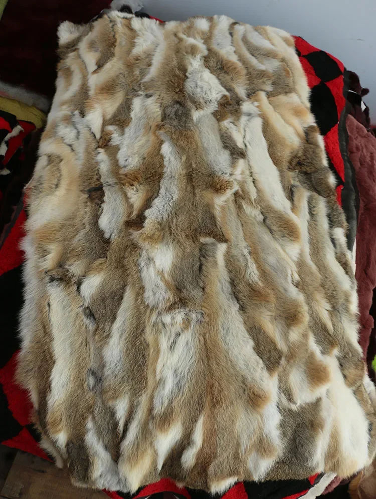 

Splicing Plate Genuine Rabbit Fur 50cm*110cm Piece