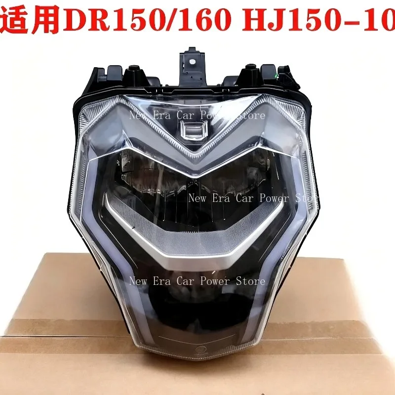 

Suitable for Motorcycle Headlight DR160 DR150 HJ150-10/10C Headlight Assembly