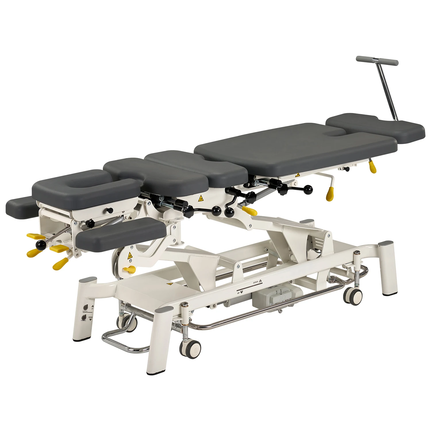 Mt Fairworth-360 Factory OEM Electric Adjust Traction Drop Chiropractic Chair Chiropractic Bench Chiropractic Table with Wheels