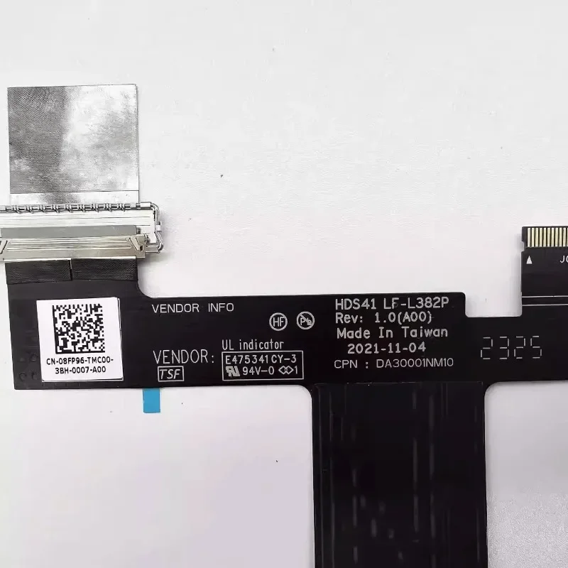 

New LCD Flex Ribbon Cable for DELL Alienware X14 R1 HDS41 Screen Cable LF-L382P 08FP96