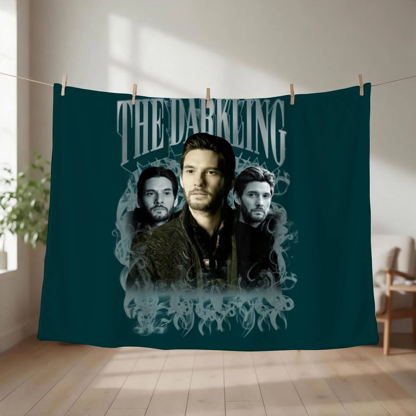 New British actor Throw Blanket couch cozy soft plush fuzzy picnic outdoor blanket