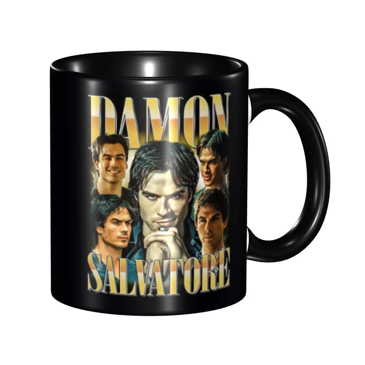 

The Vampire Diaries Coffee Mugs DIY Custom Ian Somerhalder Ceramic Mug Creative Gift