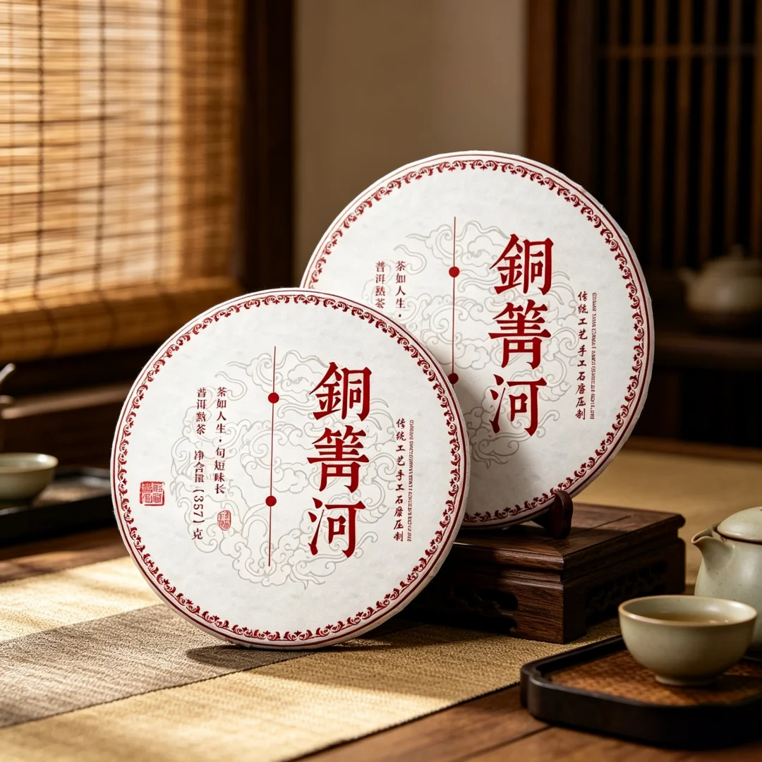 357g Chinese Yunnanpuer tea Cotton Paper Packaging Paper Shu pu er pu erh tissue Paper Teawarebag Reusable