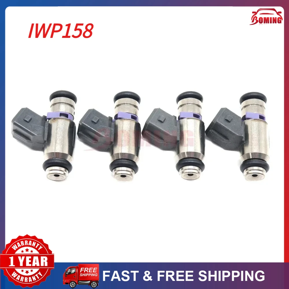 Nuevo Inyector de Combustible para Automóvil, 4 Piezas, para Volkswagen Pointer Polo Derby 1.8L 2005-2011 IWP-158 IWP 158 IWP158