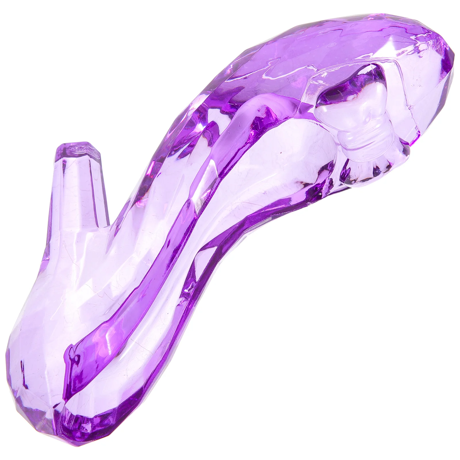 

Acrylic High Heels Purple naments Charms for Keychains Shoe DIY Crafting Safe Smooth Edges Long Service Life Bright