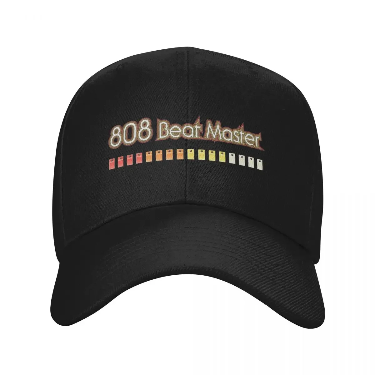 808 Beat Master Drum Machine, простая бейсболка с кнопками Rythm Icon | -F- |   Термокозырек Женский Мужской