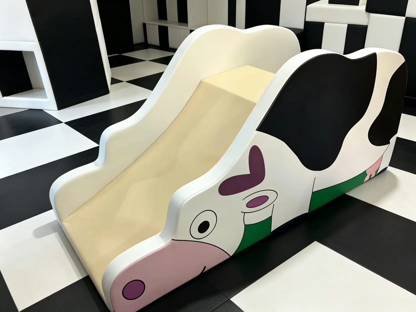 Style Kids Soft Play Slide Indoor Outdoor Toddler Climbing Play Equipment for Birthday Party Event Rental